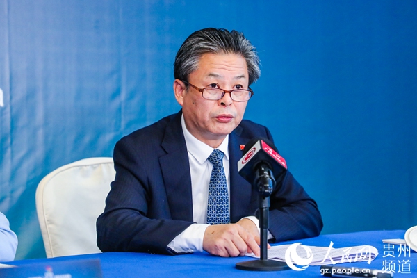 中國-東盟中心秘書長陳德海。吳少飛 攝