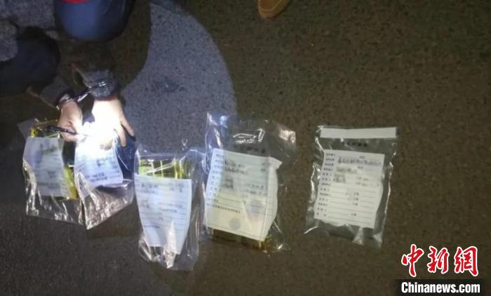 圖為云南警方查獲的毒品。　云南省公安廳供圖 攝